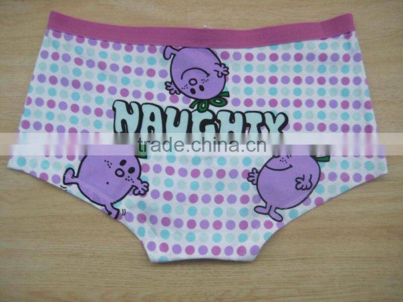 Hot sale briefs underwear with buttons cute dots kids briefs