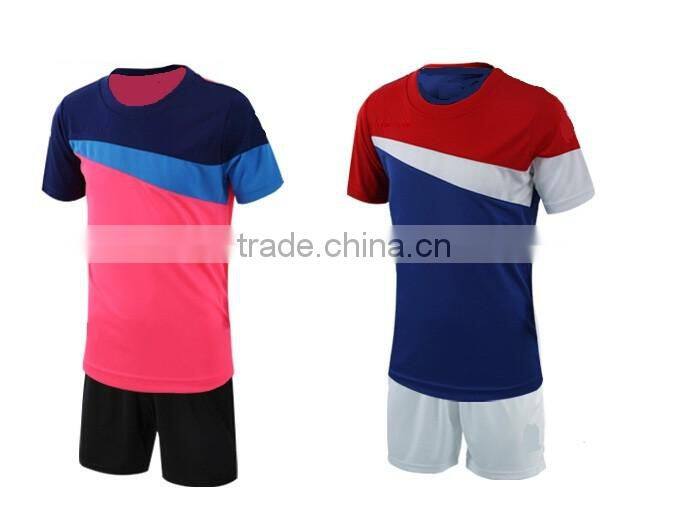 customized interlock three colors soccer training sets