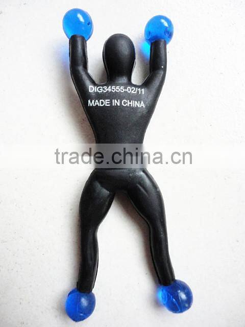 Popular sticky spider-man toys soft TPR toys