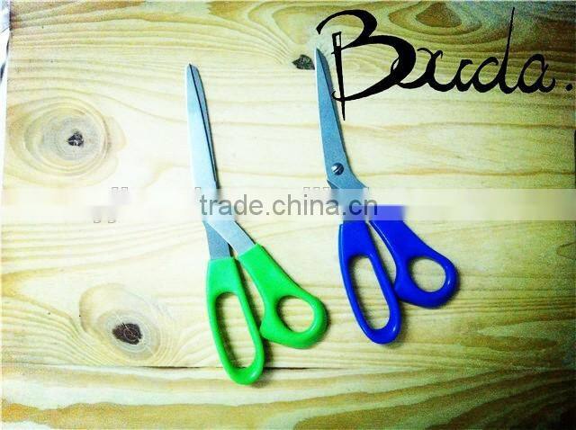 8" Popular cheap price office scissors with plastic handle BD-S1661