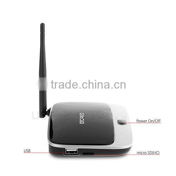 2015 Hot Rockchip3118T HDMI Cable Ethernet Bluetooth4.0 KODI Pre-installed Android Tv Box