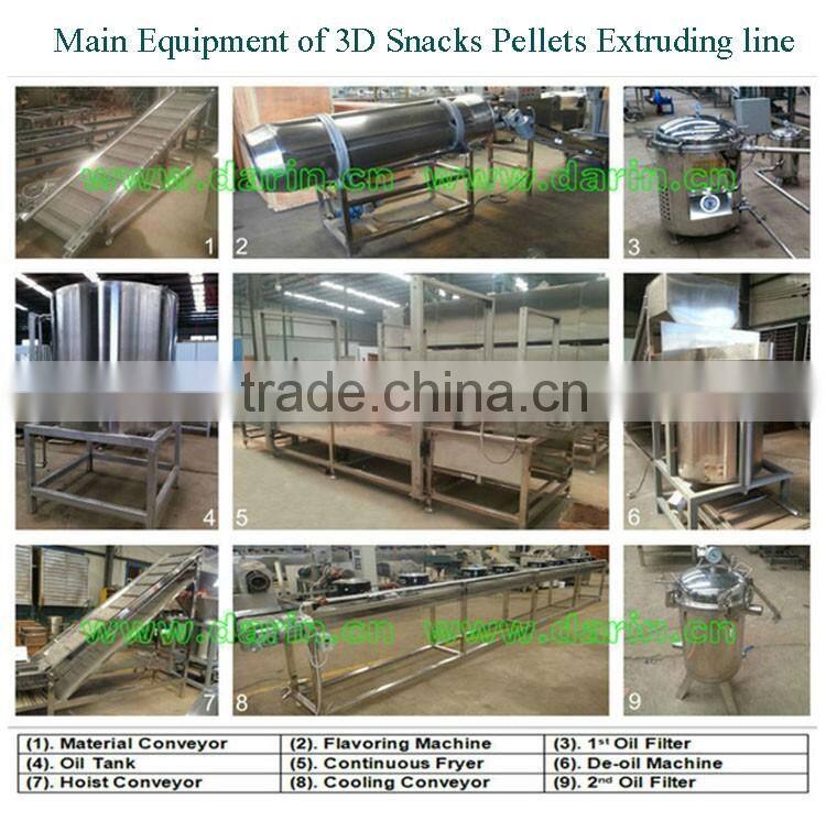 For Sale High Quality 3D Snack Pellets Machinery