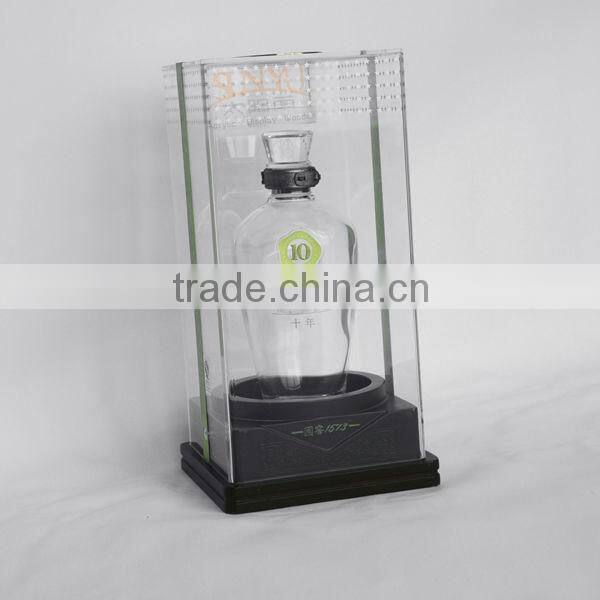 Wine Bottle Acrylic Holder Clear Wine Storage Box Holder Wholesale