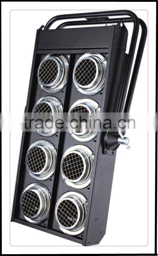 High Quality 5200W 8 eyes blinder light stage audience blinder with halogen bulb