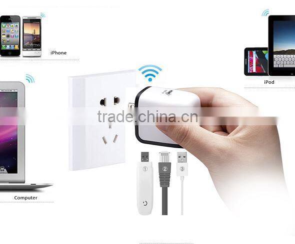 New wifi router wireless N wifi repeater with power charging adapter