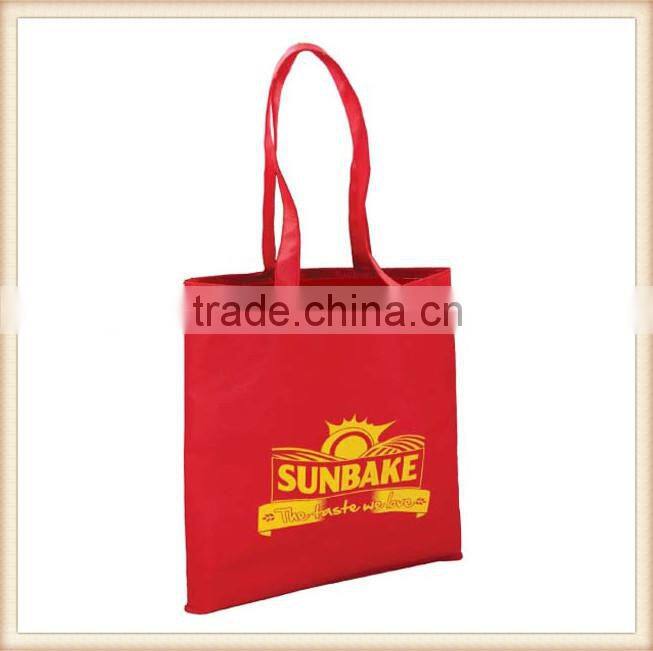 Reusable 600D polyester Shopping tote Bag with front zipper pocket