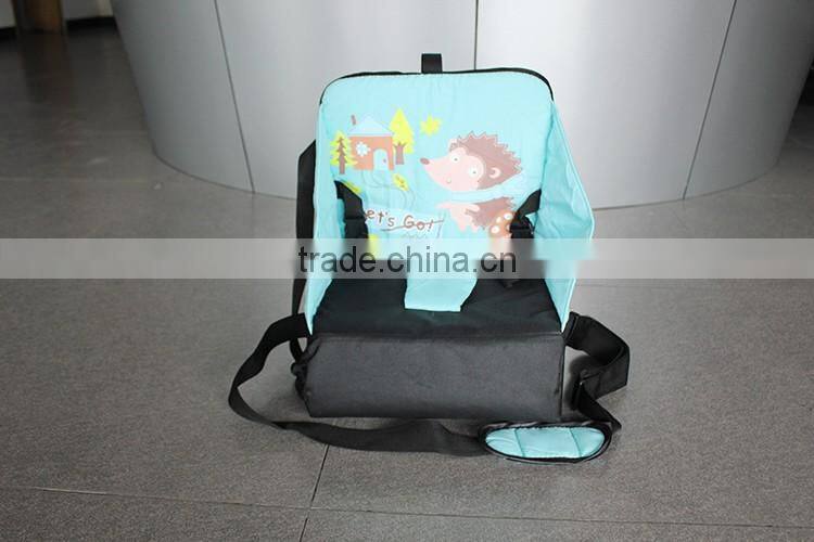 Newest design high quality car booster seat bag group 2+3