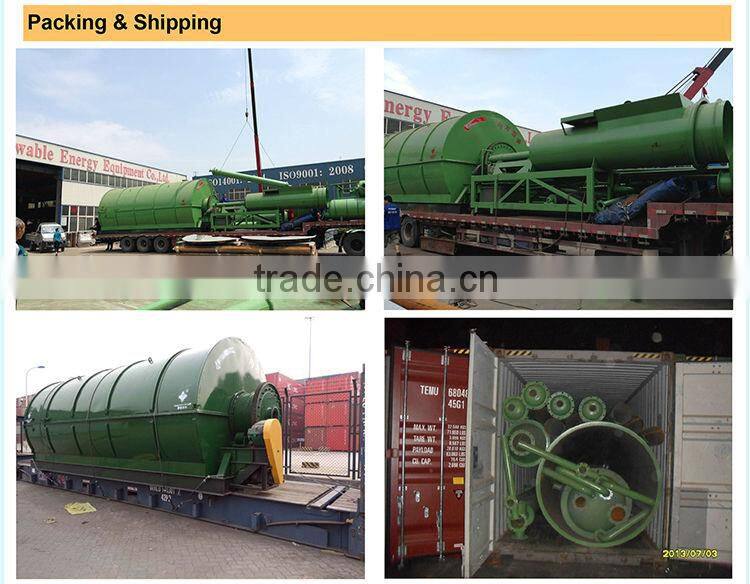 10TPD in Gujarat waste motor oil pyrolysis