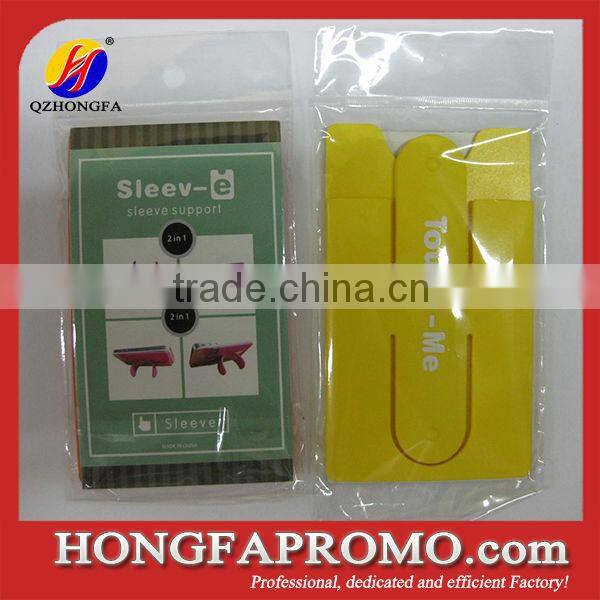 NEW Touch-E Magic Sticker E Shape Silicone Phone Stand Holder