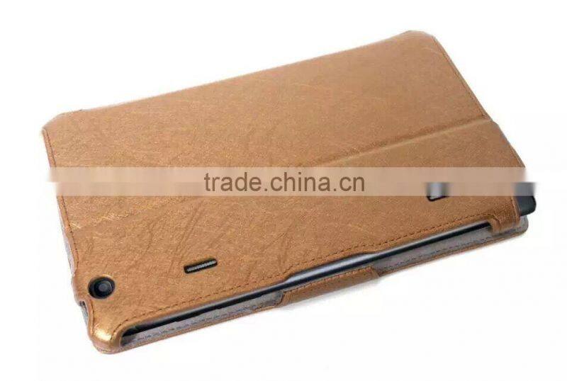 Wholesale book design leather case, flip pattern pu leather case for LG G Tabled 8.3 V500