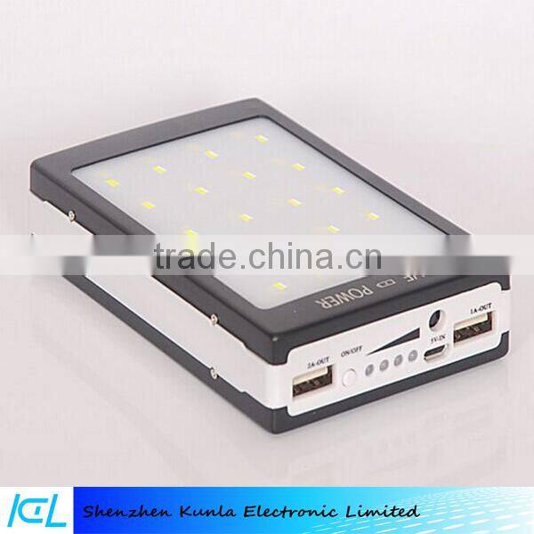 Wholesale New Arrival 20Led Solar Power Bank +50000 Mah Solar Power Bank