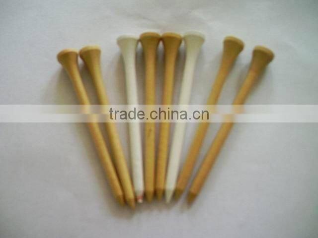 various kinds golf wooden tee