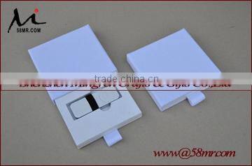 Wholesale Fabric Linen USB Drive Gift Boxes Wedding Package USB Box
