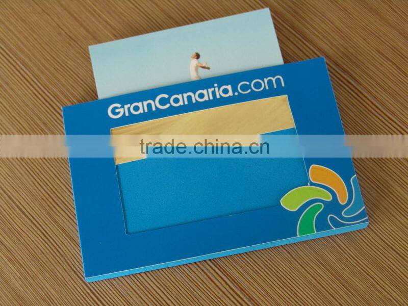 2014 new arrival promotional items fridge magnet photo frame / Different types photo frames