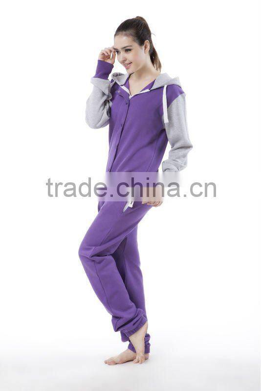 Adult one piece onesie jumpsuit