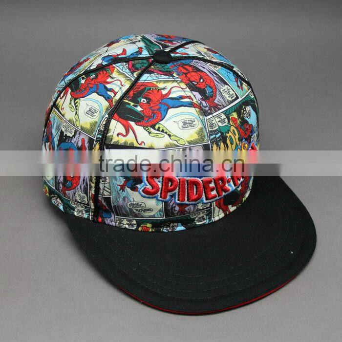 CUSTOM FULL PRINTED 3D EMBROIDERY SNAPBACK KID'S CAP