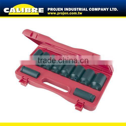 CALIBRE High Quality 16pc 1/4"Dr Socket & Wrench Set