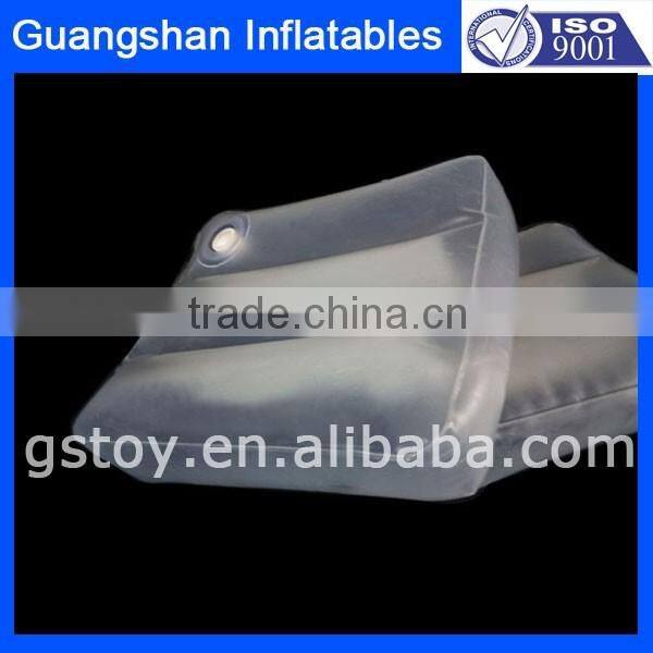 gift set PVC square inflatable water filled seat cushion