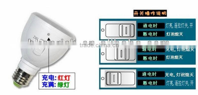 Magic Bulb,Multifunction Bulb,Rechargeable LED Emergency LED Bulb (with remote controller,AC100-240V input voltage)