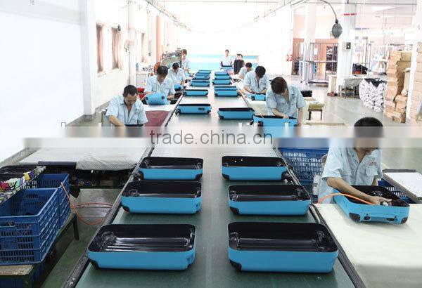 alibaba china supplier hot new product for 2015 !!! pc abs girls sky travel luggage