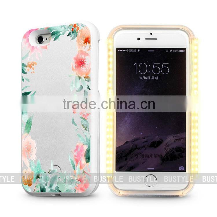3d printer best quality LED lumee mobile phone case for iphone 6s case for lg g2 light up phone case for lg g stylo ls 7