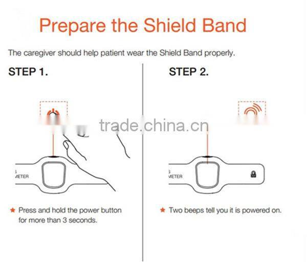 4 colors long time standby wireless body thermometer supported Smart phone Apps bluetooth CR2032 battery