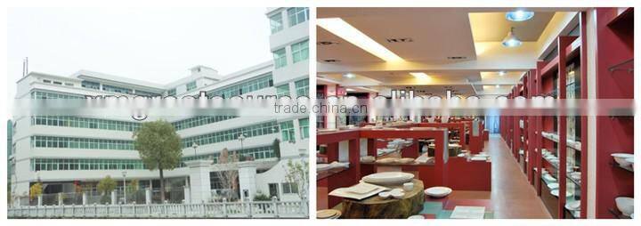 hot selling glazed ceramic cup shape flower pot with saucer