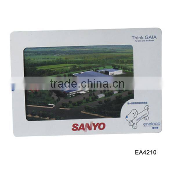 Desk and shelf display paper photo frame, photo paper frame