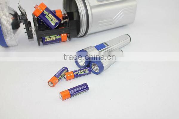 LED high power hand lamp and 2pcs flashlight set