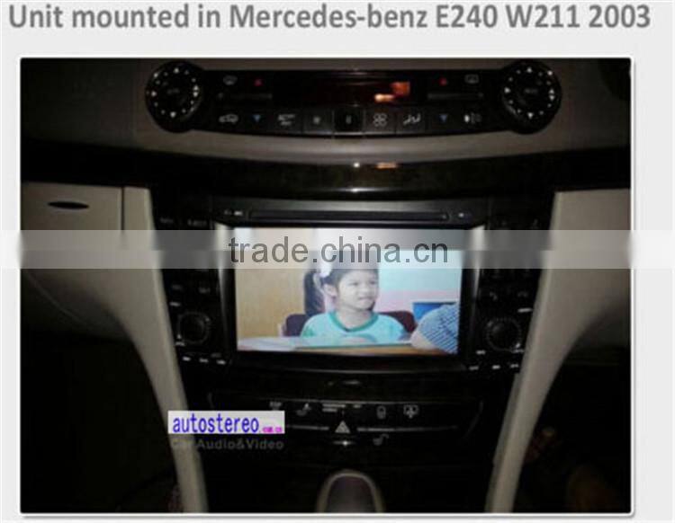 Autostereo Car DVD Player for Mercedes E-Class W211 GPS Navigation with Canbus,Ipod,BT,WIFI , Free Map Car Multimedia System