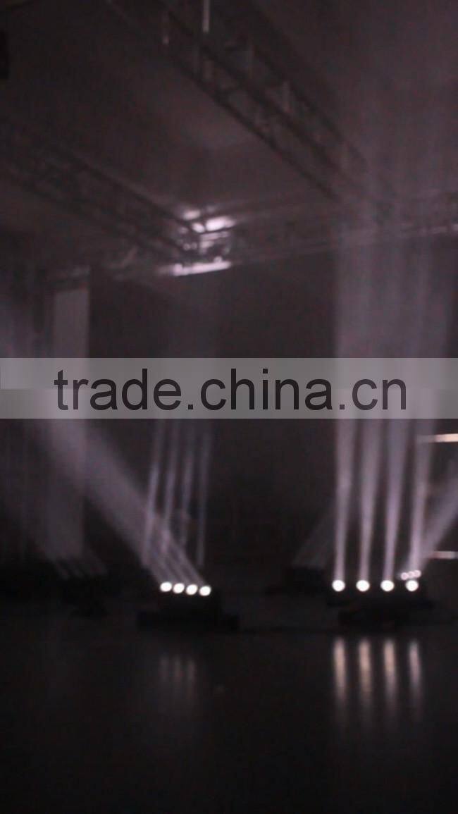 CE&RoHs Certificate 4x10W Cold White LED Bearm Moving Bar Pixel Control DJ Effect Light