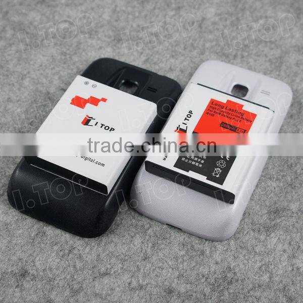 3000mAh Mobile Phone Extended Battery For Samsung Galaxy Ace 2 i8160 , I-TOP Brand