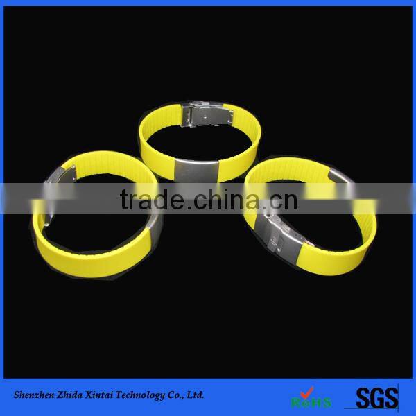 china fashionable cut make silicone id bracelets home