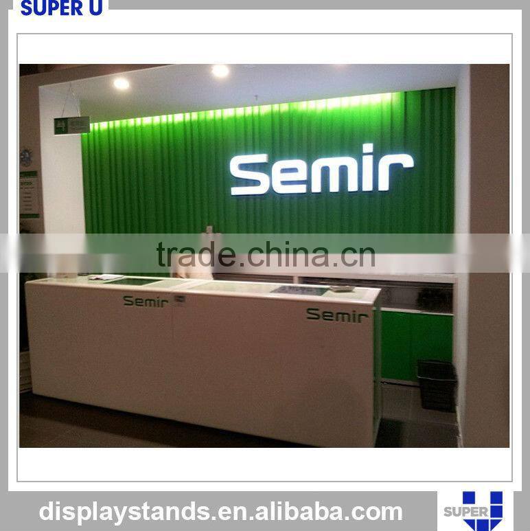 signs shop wooden commercial checkout counters