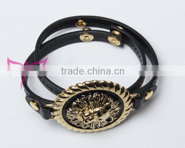 Easam Latest Adjustable Leather Bracelet 2015 For Men