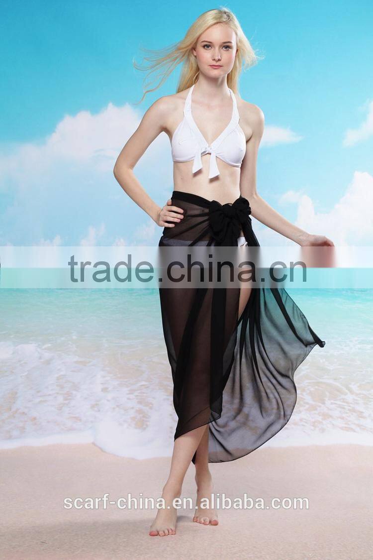 Sexy beautiful beach scarf