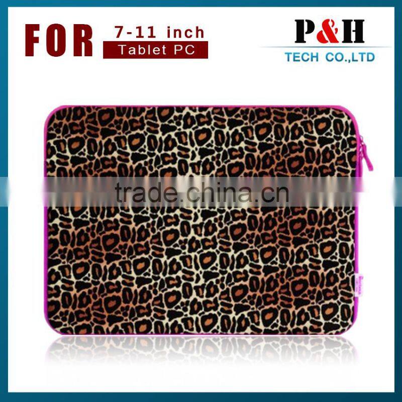 Heat sublimation printing neoprene laptop bag with custom printing