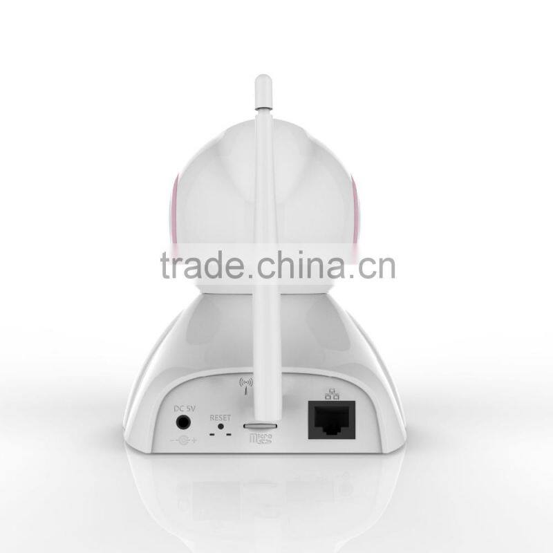 360 Degree View 720P HD IR Control Night Vision Wireless WiFi IP CCTV Video Audio Camera Onvif Protocol P2P WPS