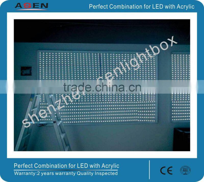 Frameless Backlit LED Fabric Light Box