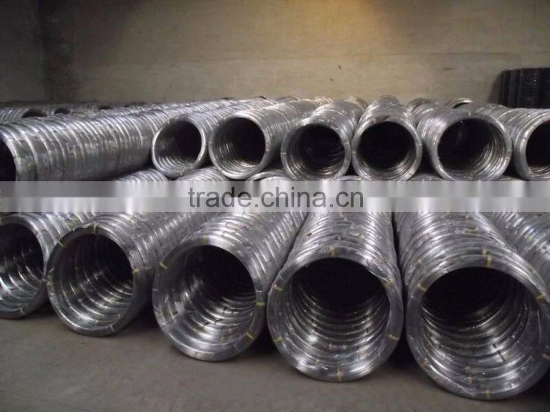 Galvanized Oval Wire 2.4x3.0mm For Farm Fencing