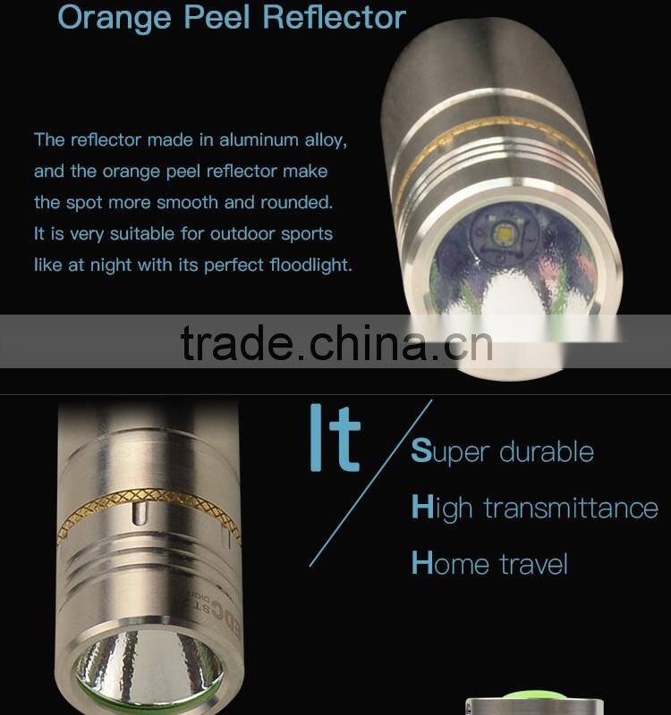 Home charging light models Silver XPG Q5 16340 battery mini led cooler light