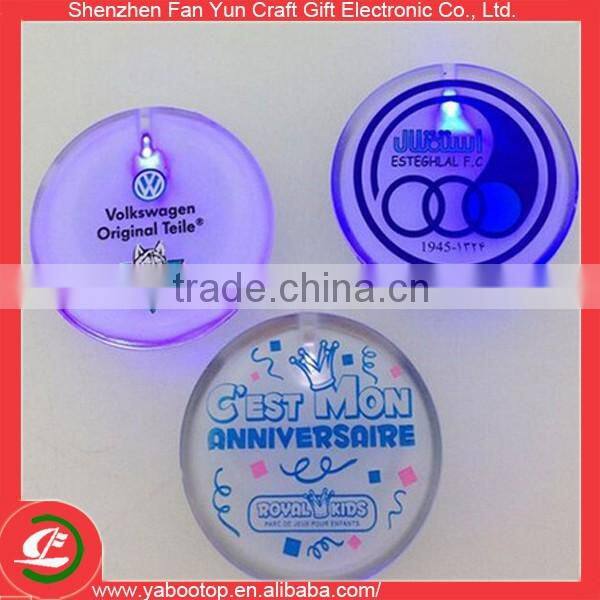 security badge at night