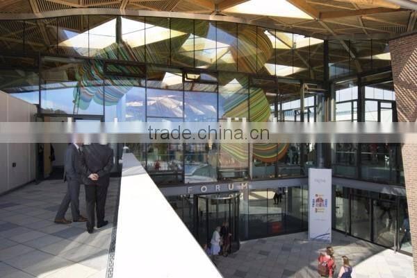 Colored Printed Glass Decorative Exterior Glass Wall Panels