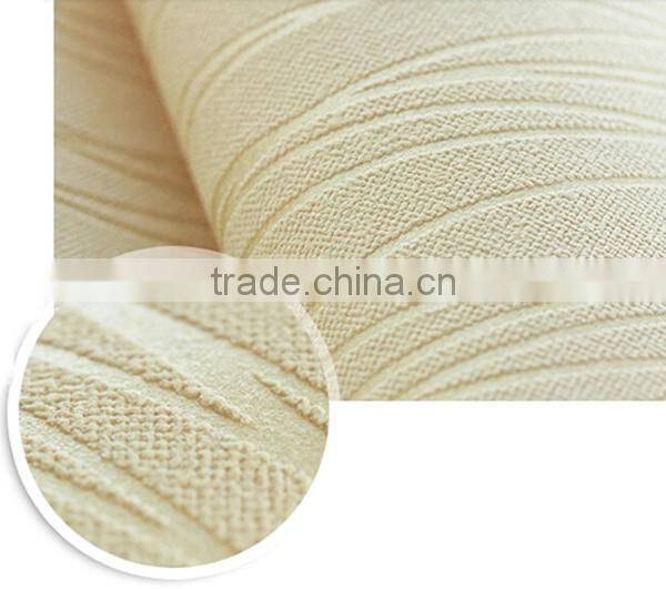 eco-friendly comfortable simple fashion non-woven wallpaper hotel interior designs