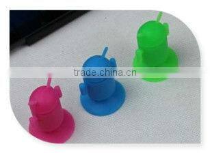 soft silicone rubber phone shelf