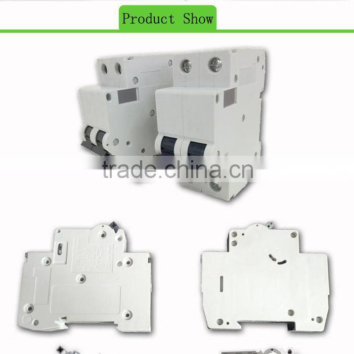 b c d curve 2 pole 6ka mcb 6 amp circuit breaker