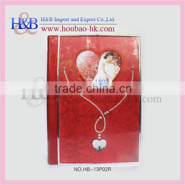 Popular crystal album with photo album suitcase
