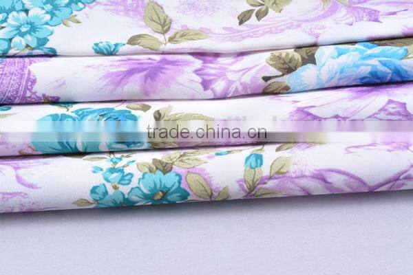 Mulinsen digital printed dress material patterns/ satin fabric roll