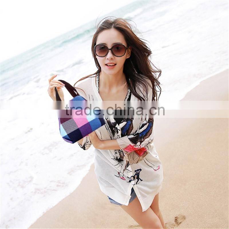 Custom Handbag Women Canvas Bags Bohemia Beach bag small Shoulder Bags Women Canvas Handbags
