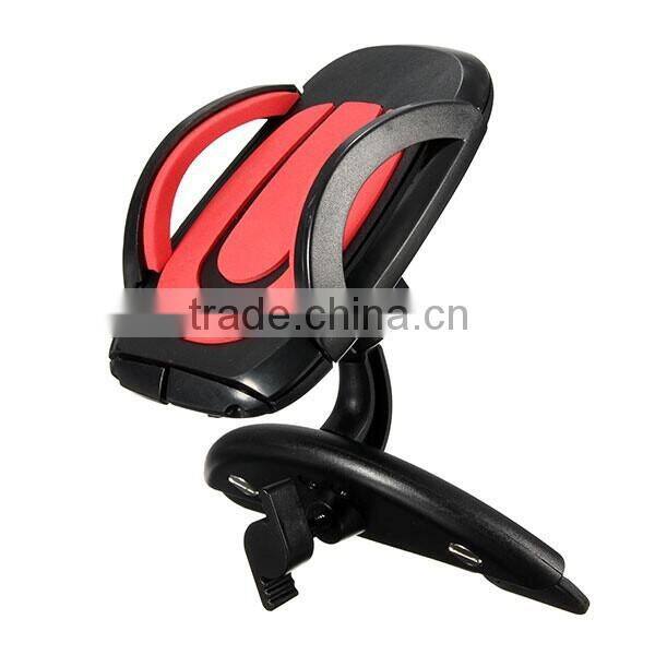 Easy One Touch Cell Phone CD Slot Car Mount Holder Cradle